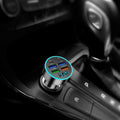 6-Port Fast Car Charger | 66W USB + Type-C Adapter with LED Display | QC3.0 + PD