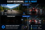 Full HD Car Dashboard Camera | 1080P Dash Cam | 170° Wide Angle | Night Vision | Loop Recording