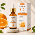Vitamin C Brightening Face Serum | 30ml | Hyaluronic Acid & Vitamin E | For Radiant & Even-Toned Skin