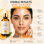 Vitamin C Brightening Face Serum | 30ml | Hyaluronic Acid & Vitamin E | For Radiant & Even-Toned Skin