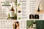 Advanced Hair Growth Serum | Biotin, Rosemary & Caffeine | Reduces Hair Fall | 50ml
